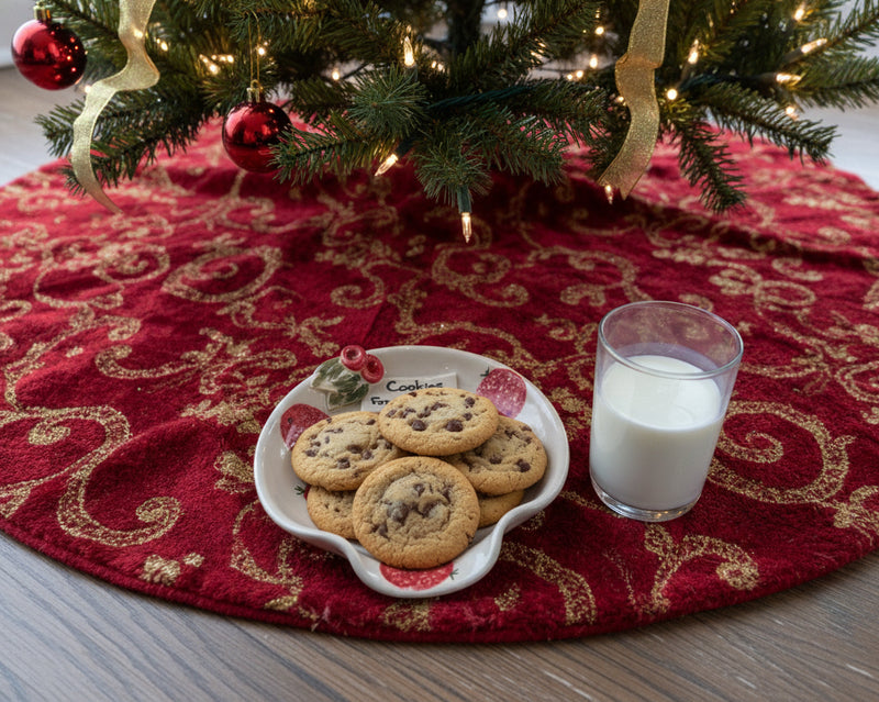 Cookies for Santa Plate