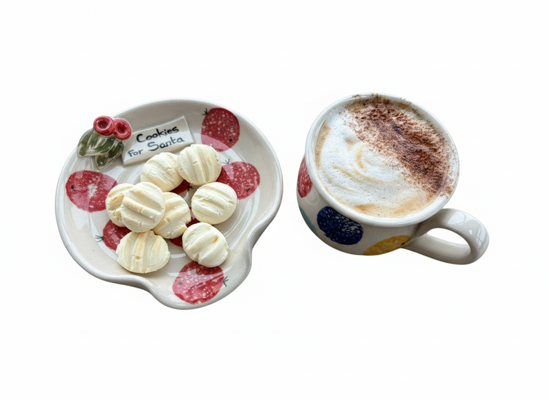 Cookies for Santa Plate